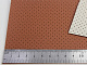 Автомобильный кожзам перфорированный NUOVO 30479п рыжий (taba), на тканевой основе (ширина 1,40м) Турция детальная фотка