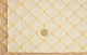 Кожзам стёганый светло-бежевый «Ромб» (прошитый золотой нитью) дублированный синтепоном и флизелином, ширина 1,35м детальная фотка