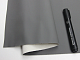 Биэластик тягучий темно-серый (HK-15522) для перетяжки дверных карт, стоек, airbag и вставок, ширина 1,47м детальная фотка