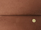 Автоткань Antara (аналог Алькантары), цвет рыжий, на войлоке 3 мм, ширина 1,40см, Германия детальная фотка