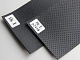 Термовініл перфорований чорний для перетяжки керма, дверних карт, панелей, на каучуковій основі (tk1-p2410) детальна фотка