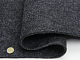 Авто ковролін тягучий графіт (темно-сірий) автомобільний, щільність 500г/м2, товщина 5мм, ширина 1,7 детальна фотка