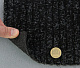 Автомобільний ковролін на твердій основі, чорно-сірий, ширина 103см детальна фотка