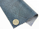 Кожвинил мебельный гладкий (серо-голубой Н-9011n) для перетяжки мягкого уголка, дивана, стульев, ширина 1.40м детальная фотка