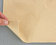 Карпет велюровий Standart для авто бежевый, самоклейка, толщина 2мм, плотность 220г/м2, лист детальная фотка