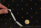 Велюр стеганый «Ромб черный» (прошитый тёмно-золотой нитью) на поролоне 7мм и флизелине, ширина 135см детальная фотка