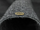 Карпет 300 автомобильный графит (темно-серый), толщиной 2.2мм, ширина 1.40м, плотность 300 г/м2 детальная фотка
