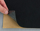 Карпет-самоклейка Lite велюровий чорний, для авто, товщина 1мм, щільність 200г/м2, лист детальна фотка
