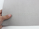 Тканина для стелі авто велюр світло-сірий (теплий) Micro 17057, на поролоні 3 мм з сіткою, ширина 1.70м (Туреччина) детальна фотка