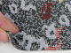 Автовелюр разноцветный, на поролоне и сетке (тягучий), Польша Melange-70.01.72 детальная фотка