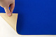 Автовелюр самоклейка Venus 10301/4, цвет ярко синий, на поролоне 4мм, лист (Турция) детальная фотка
