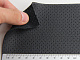 Термовинил перфорированный черный матовый TK-1mp для перетяжки руля, дверных карт, панелей на каучуковой основе ( tk-1m-p) детальная фотка