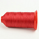 Нить POLYART(ПОЛИАРТ) N10 цвет 1644 красный, для пошив чехлов на автомобильные сидения и руль, 750м детальная фотка