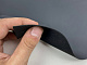 Біеластік тягучий чорний матовий k37mt-marino для перетяжки дверних карт, стійок, airbag і вставок, ширина 1,5м детальна фотка