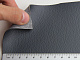Термовініл сірий для перетяжки керма, дверних карт, панелей, на каучуковій основі (tk-4) детальна фотка