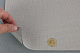Автотканина стельова 1606 колір кремовий, на поролоні 2мм і сітці, ширина 160см детальна фотка