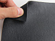 Термовініл чорний для перетяжки керма, дверних карт, панелей, на каучуковій основі (tk-20) детальна фотка