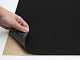 Карпет черный автомобильный самоклейка (лист) толщина 5мм, плотность 500г/м2 детальная фотка