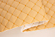 Шкірзам стьобаний бежевий «Ромб» (прошитий темно-золотою ниткою) дубльований синтепоном і флізеліном, ширина 1,35м детальна фотка