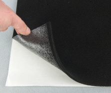 Шумоизоляционный материал Acoustics DAMPER 5A, черный, толщина 5мм анонс фото
