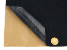 Карпет велюровый Lux темно-серый для авто самоклейка, лист, толщина 2мм анонс фото