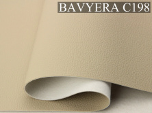 Автомобильный кожзам BAVYERA C198 бежевый, на тканевой основе (ширина 1,40м) Турция анонс фото