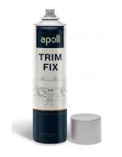 Аэрозольный контактный клей Apoll Trim Fix (до +110°C) для авто потолков, боковых панелей, стоек, Польша 500мл анонс фото