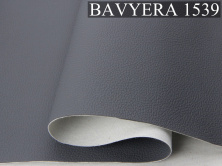 Автомобильный кожзам BAVYERA 1539 темно-серый, на тканевой основе (ширина 1,40м) Турция