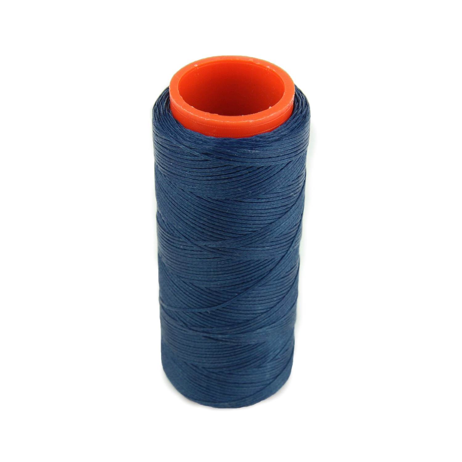 Нить для перетяжки руля вощеная (синий цвет 6681), толщина 0.8 мм, длина 100 метров "Турция" детальная фотка