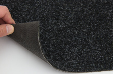 Автомобильный ковролин Tucson 50 PD серо-черный, прорезиненный, ширина 200см