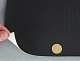Кожзам текстурированный черный M2105, для сидений мотоциклов, велосипедов, квадроциклов, на тканевой основе, ширина 140см детальная фотка
