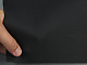 Автомобильный кожзам BENTLEY 1207 черный, на тканевой основе, ширина 140см, Турция детальная фотка