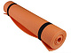 Коврик для фитнеса и йоги AEROBICA 5, оранжевый, толщина 5мм, ширина 60см детальная фотка