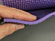 Коврик для фитнеса и йоги Аэробика 8 фиолетовый, размер 148x50см., толщина 8мм детальная фотка