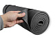 Коврик для фитнеса и йоги COMFORT 8, серый, толщина 8мм, ширина 50см детальная фотка