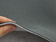 Автовелюр потолочный Alkantra A17-N, цвет серый с зеленым, на поролоне и войлоке, толщина 3мм, ширина 160см, Турция детальная фотка