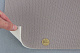 Автоткань потолочная 1605 цвет бежевый "Лабиринт", поролонные 3мм и сетке, ширина 160см детальная фотка