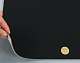 Автоткань потолочная Puntos P-91, цвет черный, на поролоне, толщина 4мм, ширина 170см, Турция детальная фотка